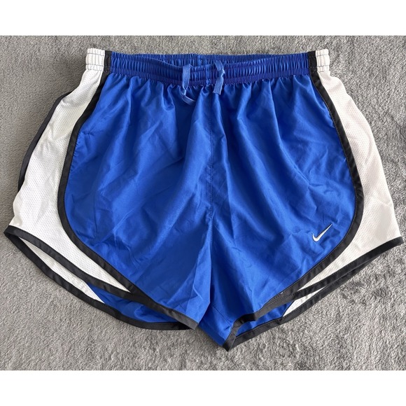 Nike Pants - Nike Dri Fit Running Shorts‎ Womens XS Blue Athletic Gym Lightweight Swoosh Pool